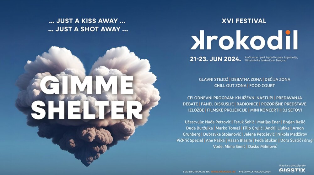 Gimme Shelter: Danas počinje 16. KROKODIL (Književno Regionalno Okupljanje Koje Otklanja Dosadu i Letargiju) 1