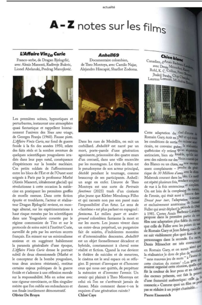 Film Dragana Bjelogrlića potpuno osvojio publiku u Francuskoj: Najveći francuski mediji bruje o “Čuvarima formule” 2 Film Dragana Bjelogrlića potpuno osvojio publiku u Francuskoj: Najveći francuski mediji bruje o “Čuvarima formule” 1