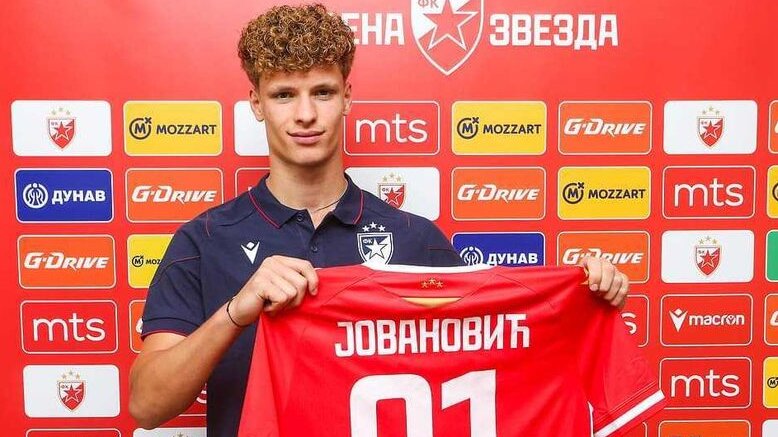 Lazar Jovanović po dolasku u Crvenu zvezdu: Došao sam u najveći klub na Balkanu 1