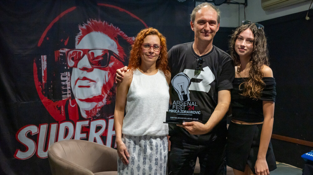 Uručenje nagrade "Mikica Zdravković" gitaristi Goblina