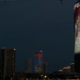 Dodik i Vučić se obratili na terasi Tržnog centra "Galerija": 13