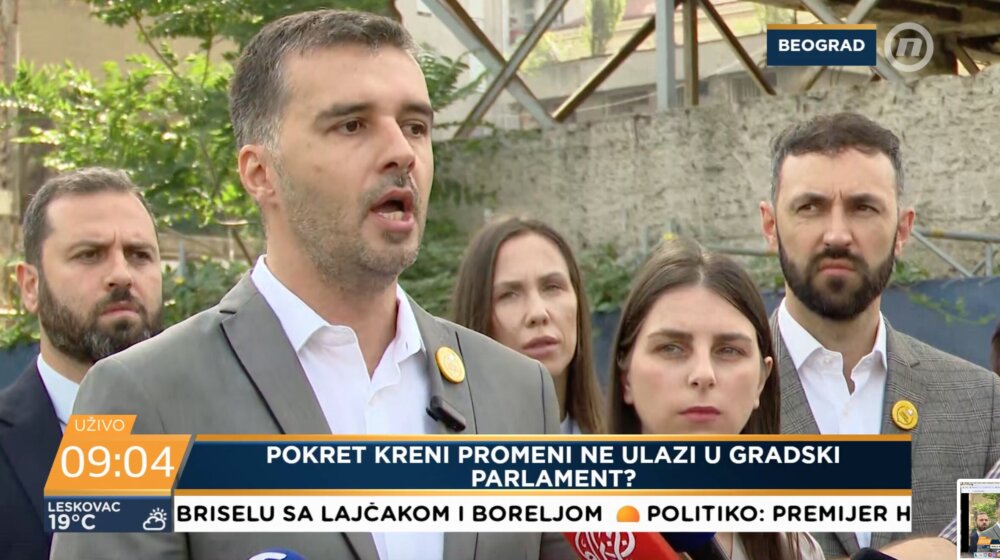 Kreni-promeni: Zbog kršenja izbornog procesa nećemo učestvovati u radu Skupštine Grada 1