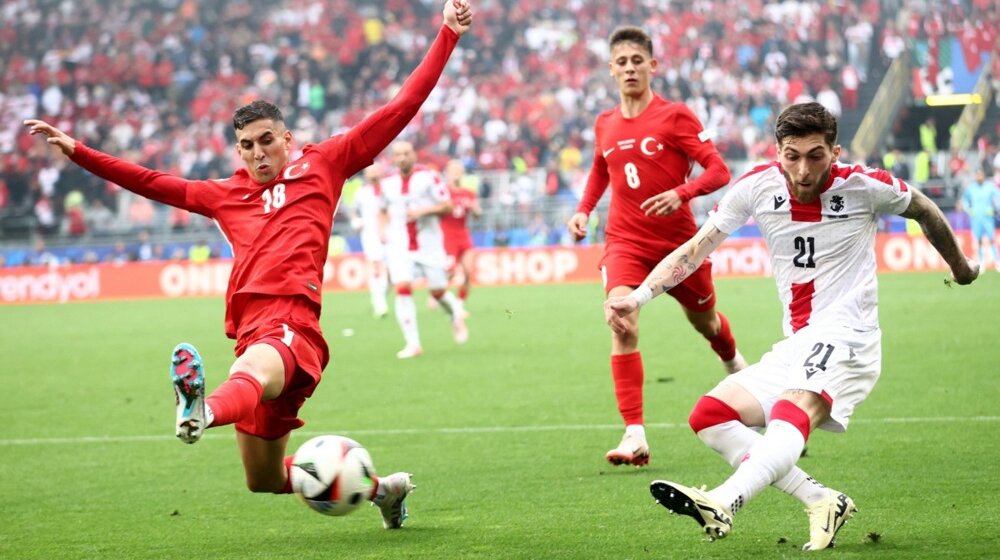 Turska pobedila Gruziju u jednom od najboljih duela u dosadašnjem toku Evropskog prvenstva 1