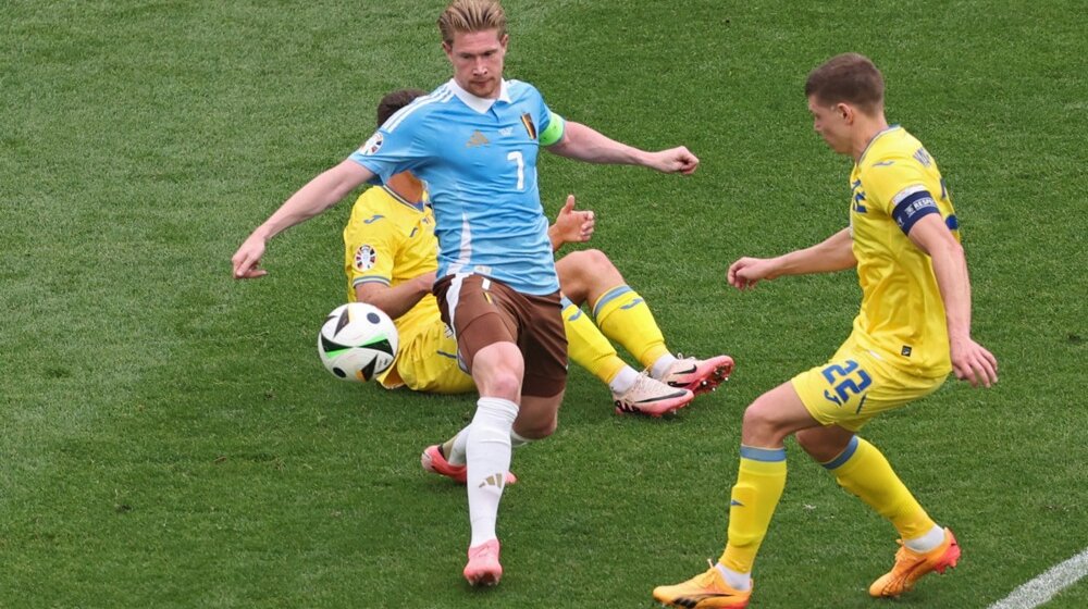 Utakmica sa malo uzbuđenja i bez golova poslala Belgiju dalje, a Ukrajinu kući 1