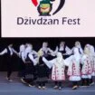 Dečiji folklorni ansambl GFA “ZO-RA” nastupio na Međunarodnom festivalu “Dživdžan fest” 12