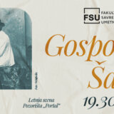 Posveta jednom od najvećih i najvoljenijih pesnika: Predstava "Gospodin Šantić" večeras na Letnjoj sceni Pozorišta "Portal" 3