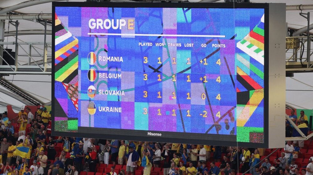 Sva četiri tima u grupi sa po četiri boda: To je bilo samo na Mundijalu u SAD 1994. 1