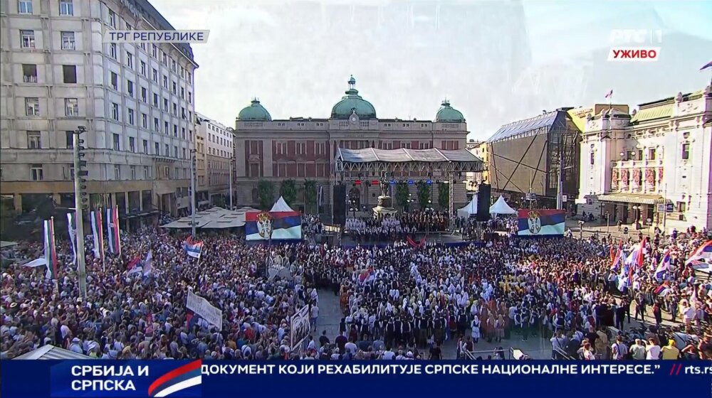 „Jedan narod, jedan sabor – Srbija i Srpska“: Dodik poručio da je doneta istorijska deklaracija 1