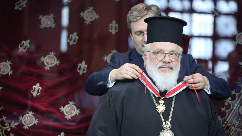 Sretenjski orden grčkom mitropolitu Damaskinosu, sačuvao sećanje na Maričku bitku 1