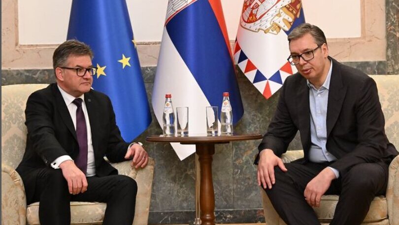 Vučić sa Lajčakom: EU u Srbiji ima ozbiljnog i odgovornog partnera u dijalogu sa Prištinom 1