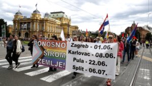 U Zagrebu održana 23. gej parada – Povorka ponosa