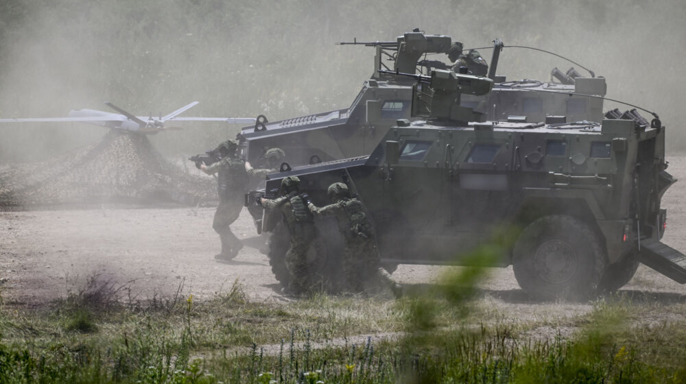 Na Pasuljanskim livadama u toku vojna vežba Vojse Srbije "Vatreni udar 2024" 1