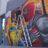 dedpul vulverin mural