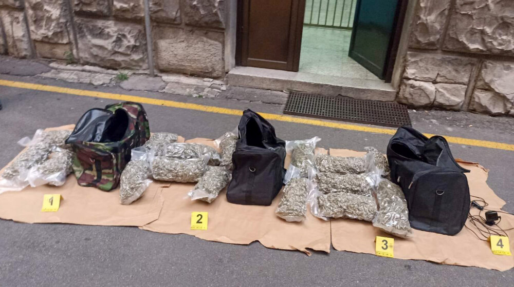 (VIDEO) U Mladenovcu i Topoli uhapšeno sedam osoba i zaplenjeno oko 20 kilograma marihuane 1