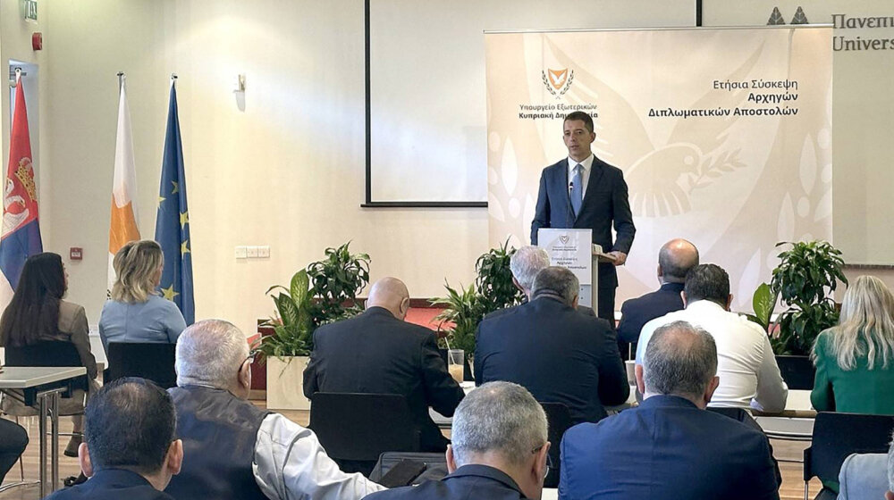Đurić: Ponosni smo na višedecenijsko prijateljstvo Srbije i Kipra 1