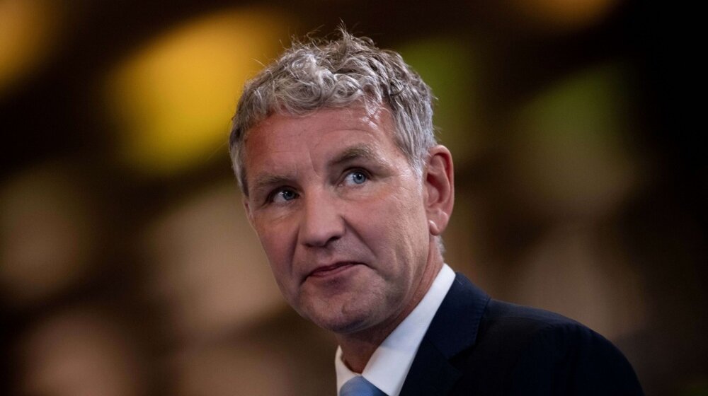 Lider AfD-a u Turingiji Bjorn Hoke kažnjen sa 16.900 evra zbog korišćenja nacističkog slogana 1