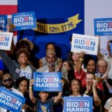 Kamala Haris preuzela Bajdenov službeni profil na X, jedna od prvih objava je mem 5