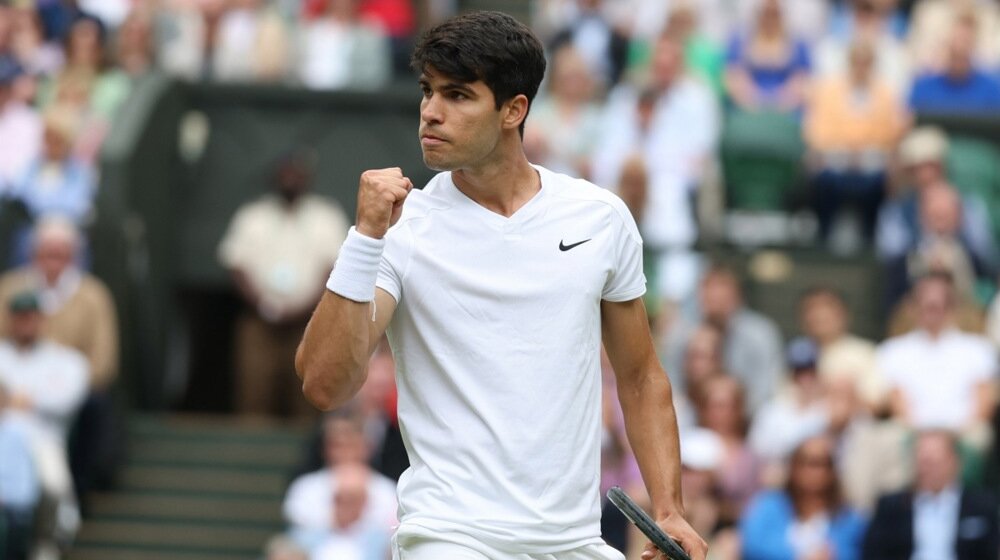 Medvedev ne može protiv Alkaraza, Španac u finalu Vimbldona 1