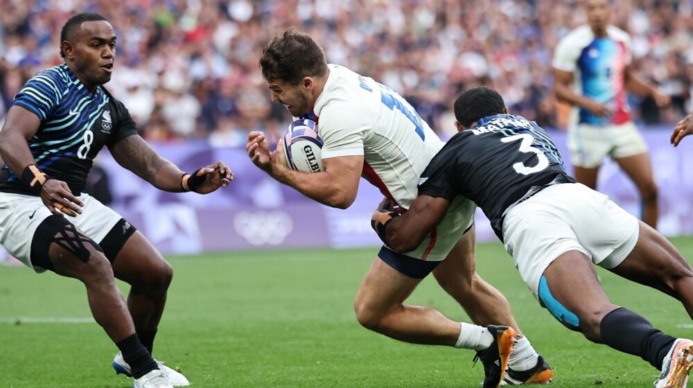 Francuskoj zlato u ragbiju sedam na OI, Fidži bez treće titule 1