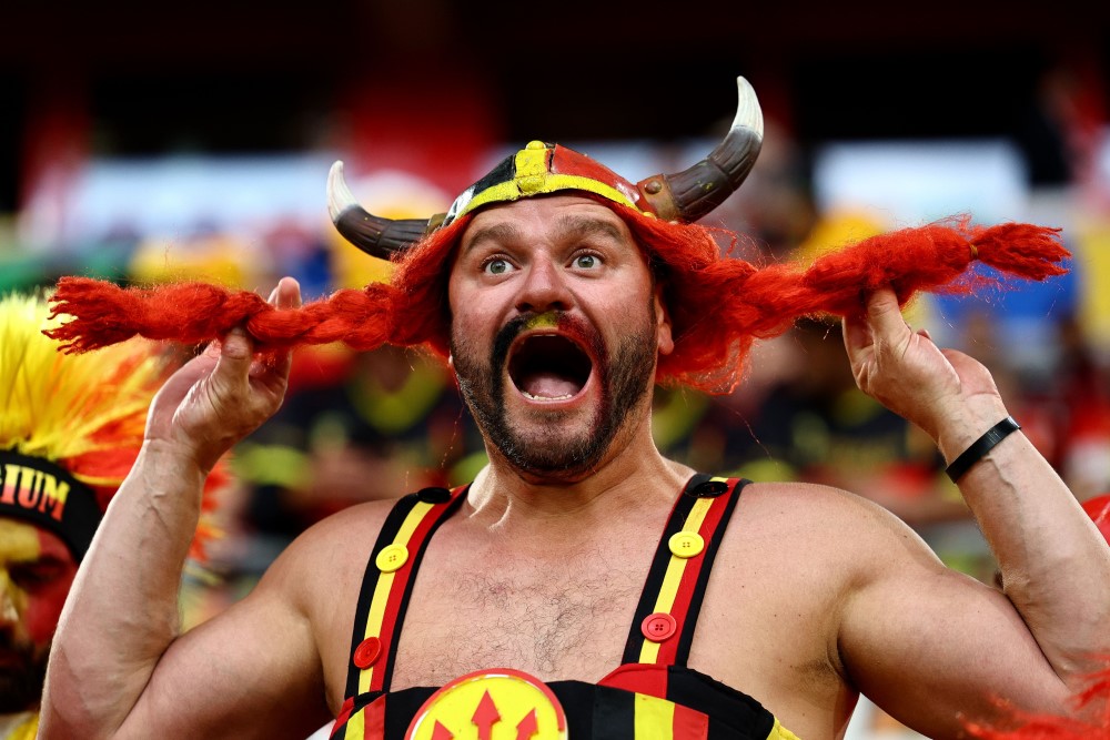 belgijska, belgijski navijači