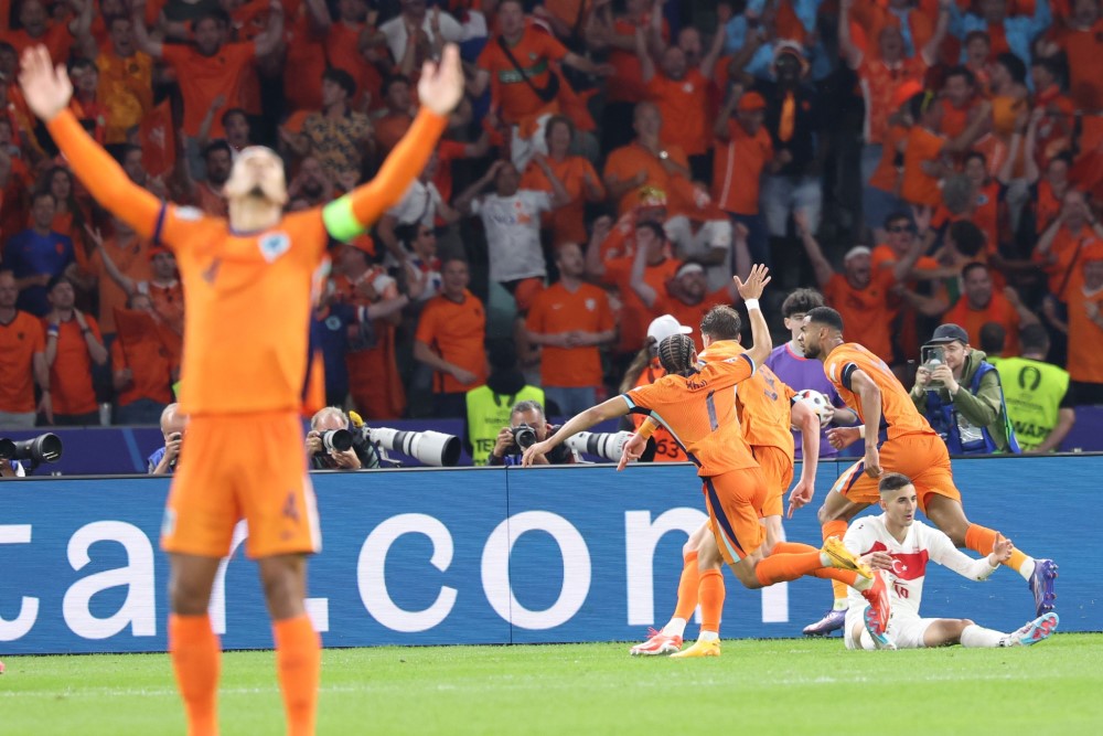 Euro 2024: Preokret Holandije protiv Turske, veliki derbi u polufinalu 6 holandija