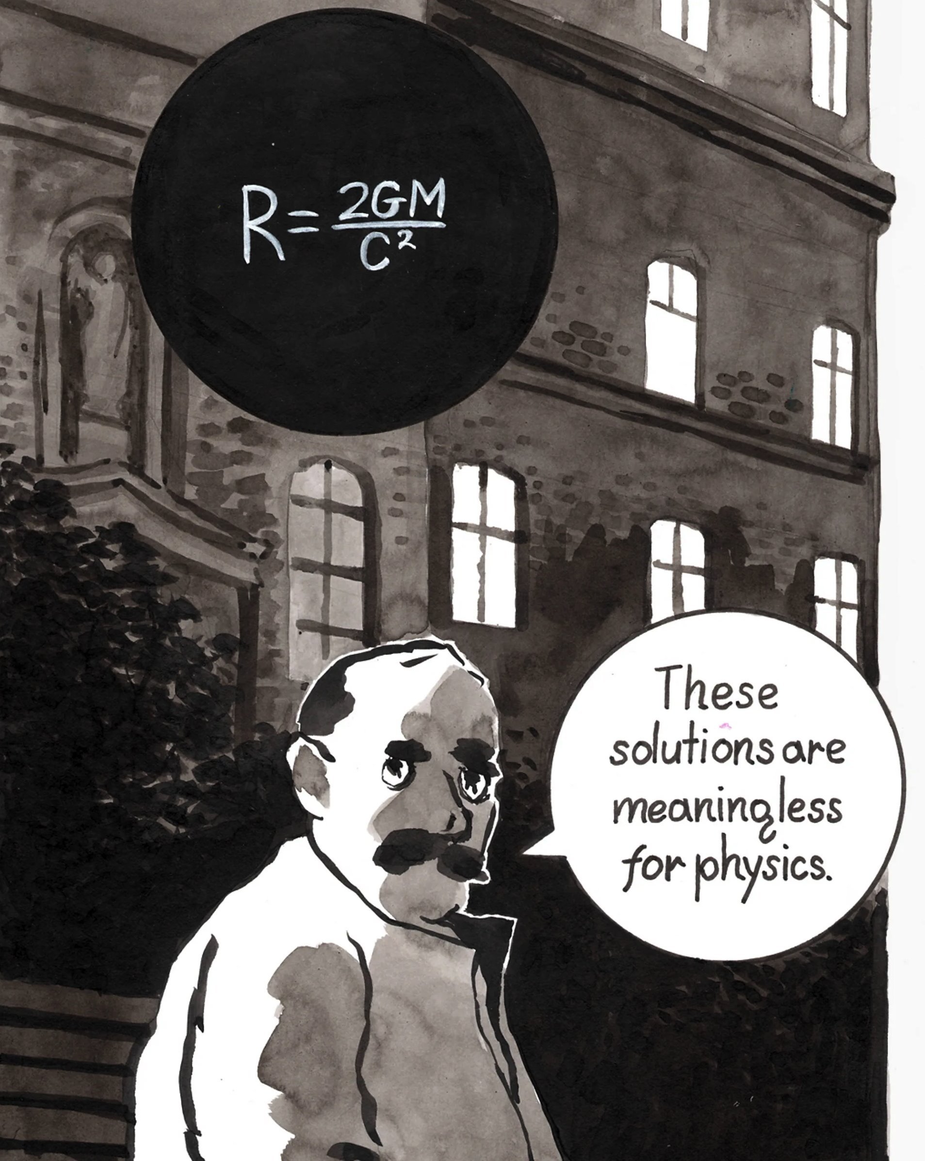 Zašto su Ajnštajn i njegove kolege pružali su „iracionalni otpor“ ideji da postoje crne rupe 5 ilustracija