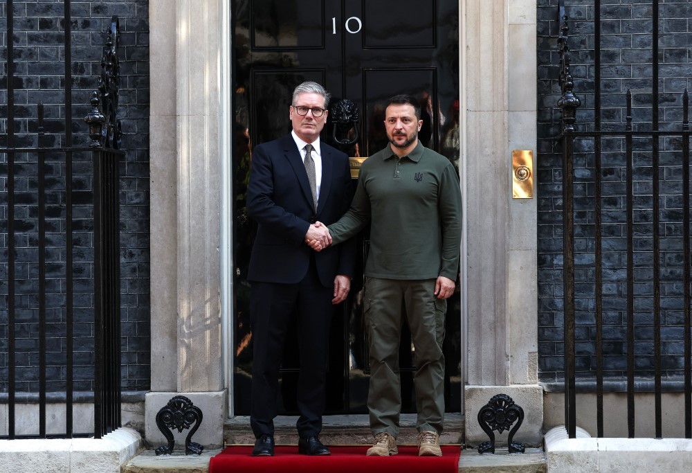 Rusija i Ukrajina: „Tramp bi bio težak za saradnju, ali mi smo vredni radnici", kaže Zelenski 2 starmer, zelenski