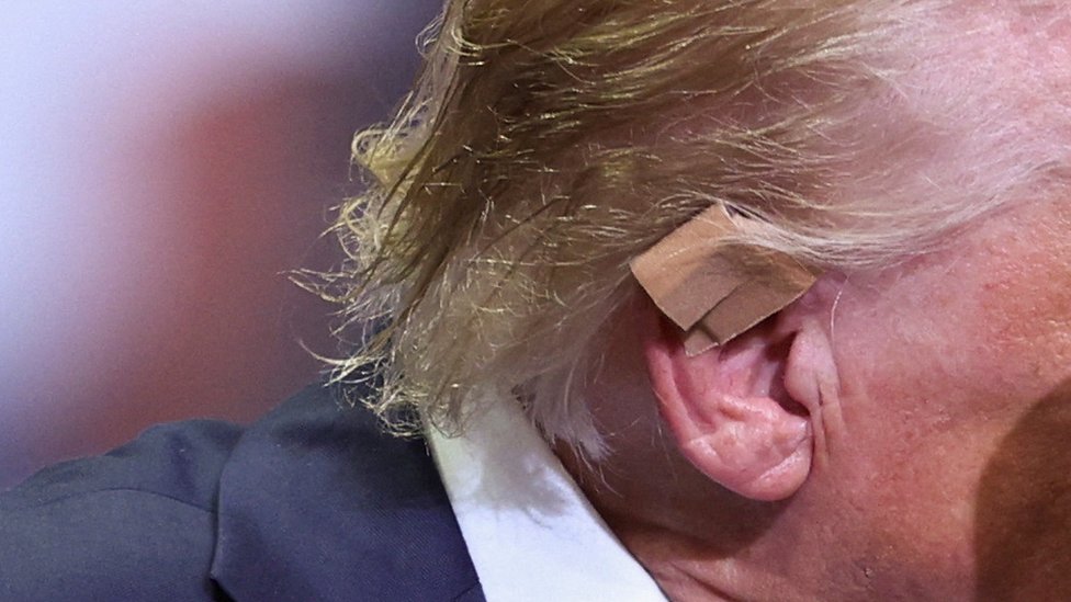 Izbori u Americi 2024: „Primio sam metak u ime demokratije", izjavio Tramp 2 Tramp