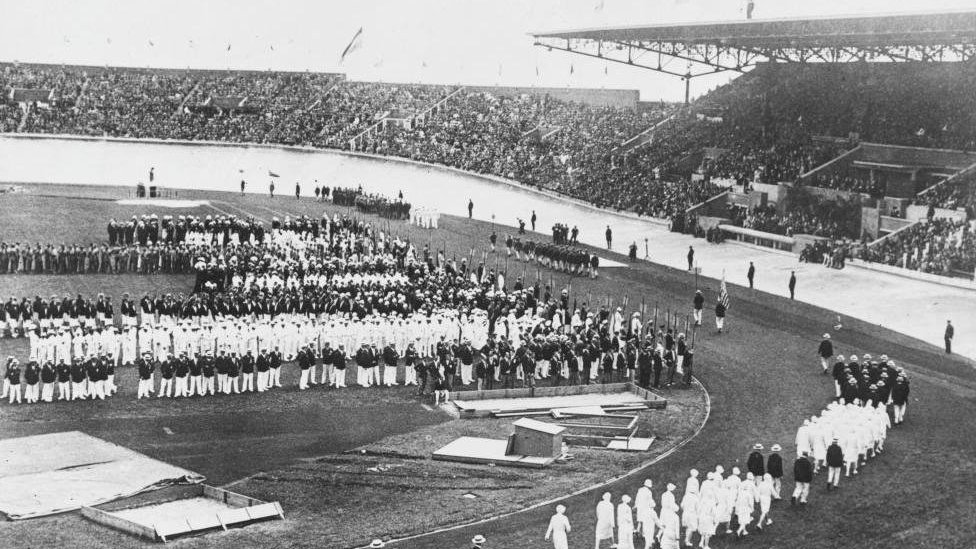Olimpijske igre 2024: Dugi olimpijski istorijat Pariza 3 Otvaranje Olimpijskih igara na stadionu Kolomb u Parizu 1924. godine