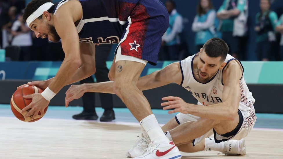 Olimpijske igre u Parizu 2024: Srpski košarkaši ubedljivo poraženi od Amerike, Durent i Džejms nerešiva enigma za orlove 2 Ognjen Dobrić