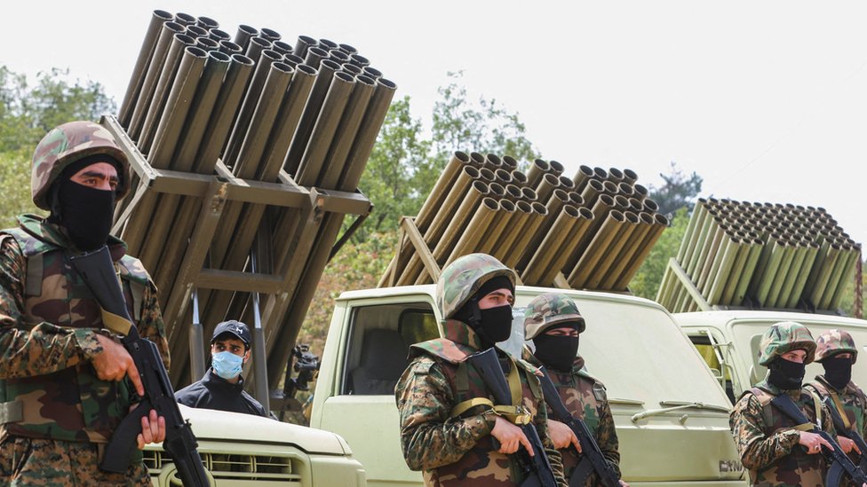 Bliski istok: Šta je libanski Hezbolah i hoće li ući u potpuni rat sa Izraelom 3 Hezbolah se predstavlja kao snaga otpora za Libanu i regionu