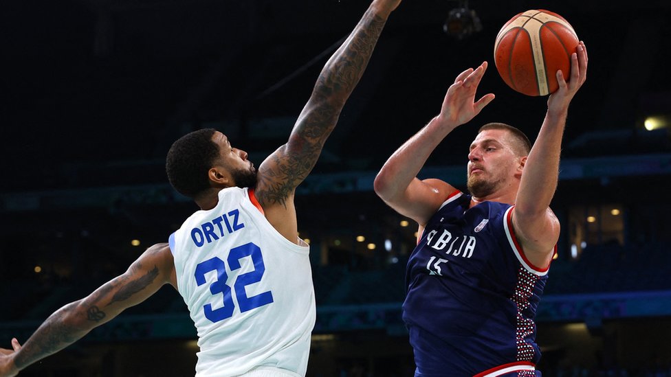 Olimpijske igre u Parizu 2024: Košarkaši Srbije dominantni protiv Portorika 1 Jokić