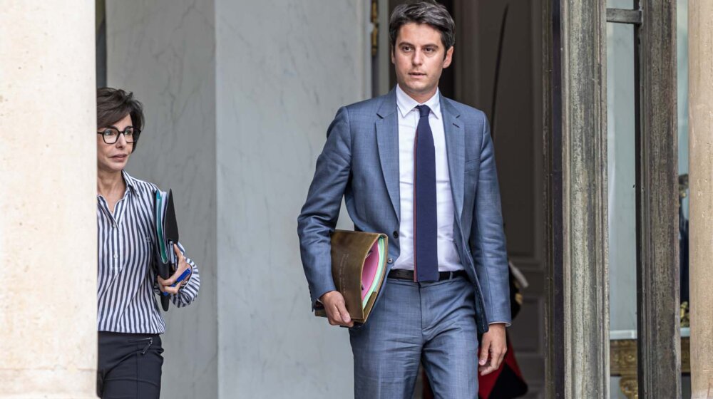 Obraćanje premijera Francuske Gabrijela Atala: Predajem ostavku 1