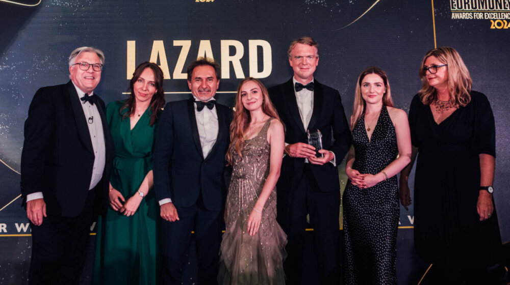 Tim Božidara Đelića u Lazardu izabran za najboljeg finansijskog savetnika u centralnoj i istočnoj Evropi 1