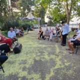 "Srbija će biti rudarska kolonija multinacionalnih kompanija": Biljana Stojković na tribini u Zemunu 9