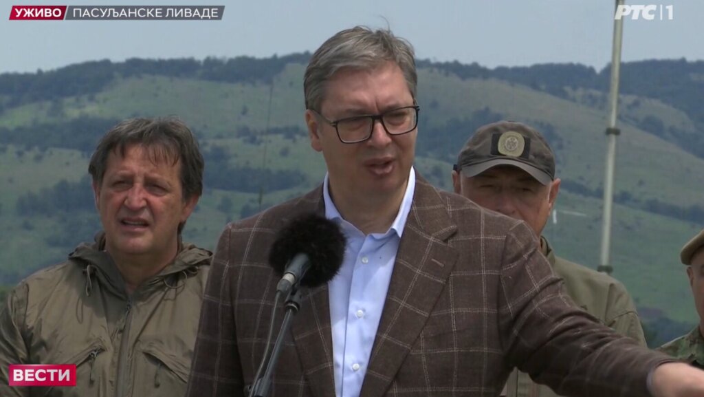 "Ja nikada nisam uzeo pare ni od koga": Vučić o pozivu na poligraf nakon vojne vežbe "Vatreni udar 2024" 2