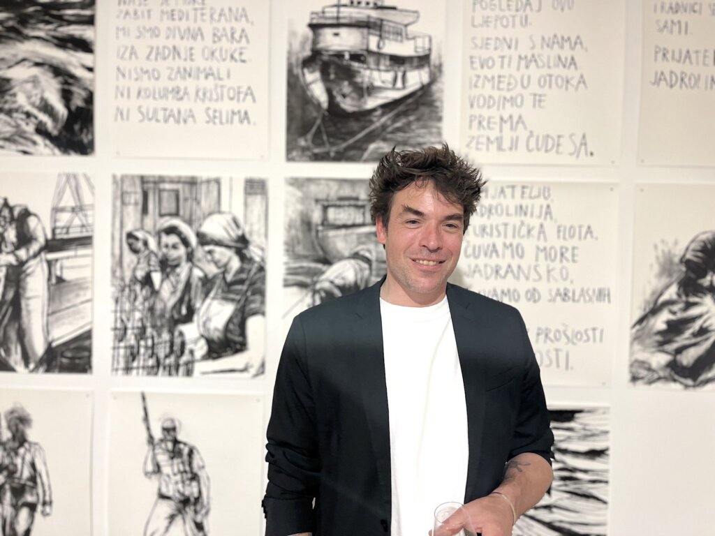 Kustosko vođenje kroz izložbu “Trajni odmor” Marka Požlepa 2