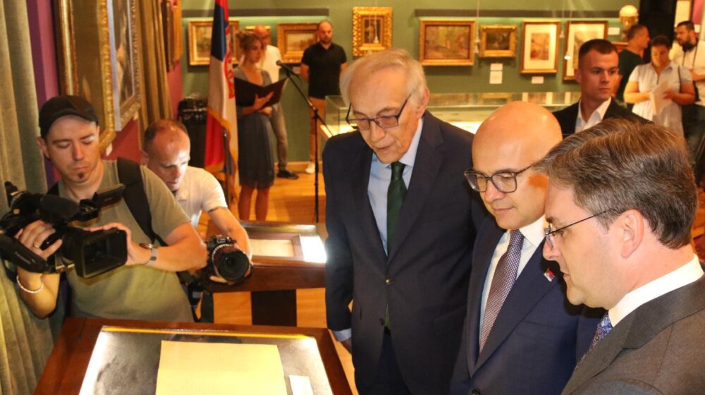 Vučević na izložbi povodom 110 godina od Velikog rata: Arhiv jedne države je čuvar DNK zapisa naroda 1