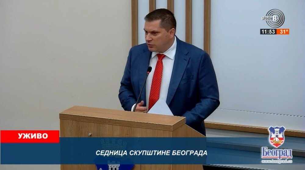 Sednica Skupštine grada Beograda u četvrtak 1