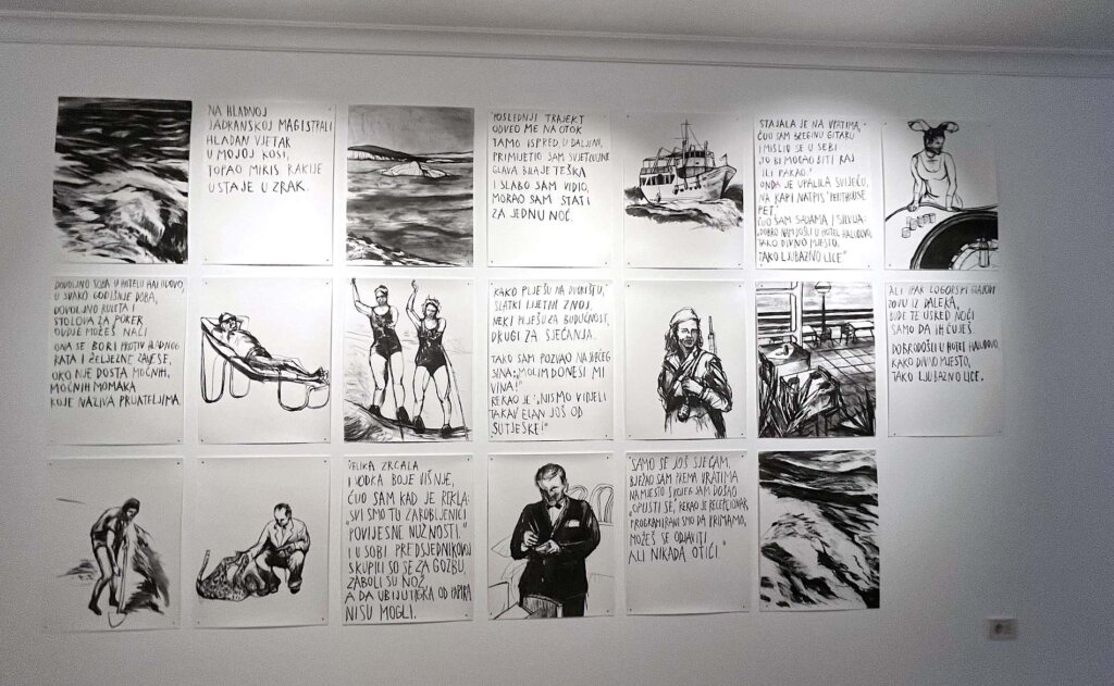 Kustosko vođenje kroz izložbu “Trajni odmor” Marka Požlepa 1