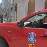 Gori mini bus u Lazarevcu (VIDEO) 13