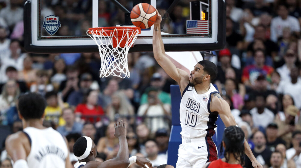 Olimpijska NBA revija u Las Vegasu: Amerikanci protiv Kanađana pokazali šta žele da rade ovog leta 1