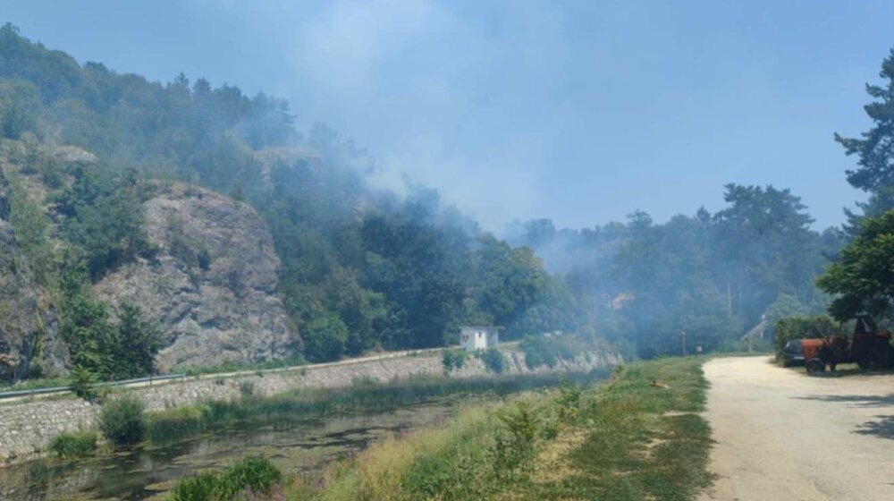 Požar u Gamzigradskoj banji pored Zaječara 1