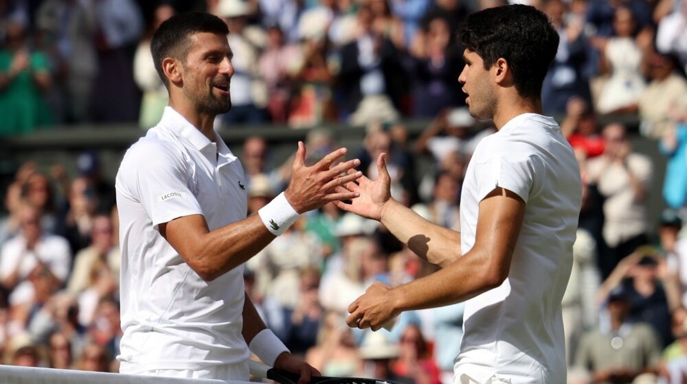 Đoković prihvatio smehotresno pitanje o Alkarazovoj šampionskoj igri u finalu Vimbldona: Baš je bio napaljen (VIDEO) 1
