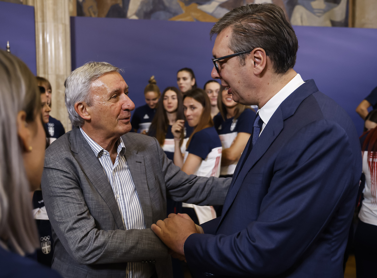 Vučić sa sportistima pred Olimpijske igre: Nadamo se najvećoj žetvi medalja do sada 2 Vučić sa sportistima pred Olimpijske igre: Nadamo se najvećoj žetvi medalja do sada 2