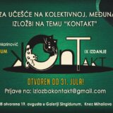 Konkurs za kolektivno izlaganje na temu "Kontakt" u Galeriji Singidunum 5