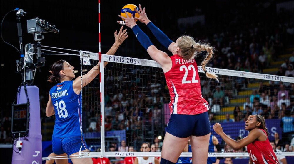 Odbojkašice Srbije u dramatičnom meču izgubile od Amerikanki u drugom kolu olimpijskog turnira 1