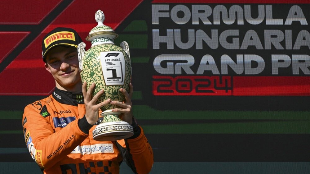 Trka za Oskara: Australijanac Pjastri, koji ima i jugoslovensku krv, došao na Hungaroringu do prvenca u Formuli 1 1