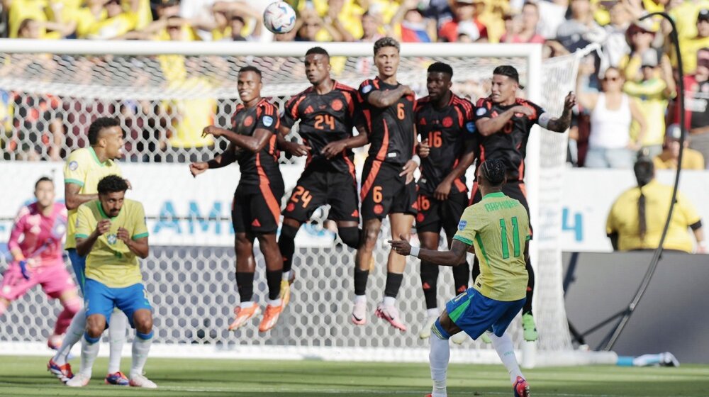 I preko Atlantika došli do četvrtfinala: Prvi gol Brazila iz slobodnog udarca na Kopa Amerika posle Rivaldovog 1999 (VIDEO) 1