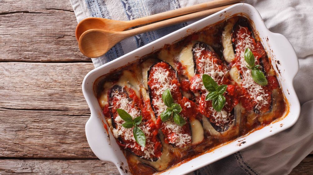 letnji recept: zapečeni patlidžan s mocarelom